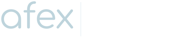afex logo overlay